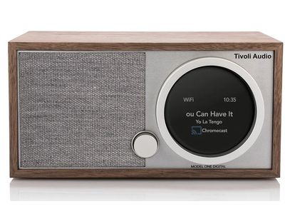 Radio One digital + Walnut/Grey