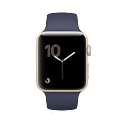 Apple Watch Series 2 38mm Goud/Midnight Blue 