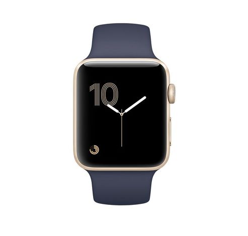 Watch Series 2 38mm Goud/Midnight Blue  Apple