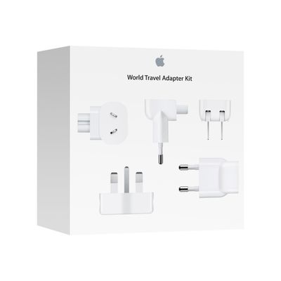 World Travel Adapter Kit - kit adaptateur de connecteur d'alimentation  Apple