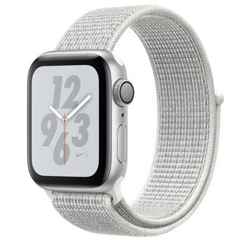 Watch Series 4 40mm Nike+ Zilver Aluminium / Nylon Sportband  Apple