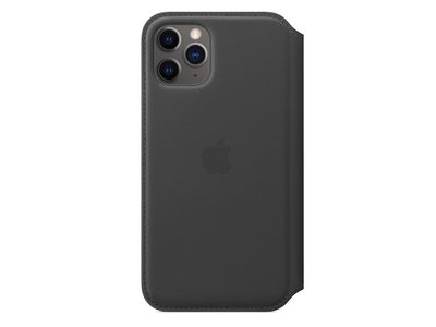 iPhone 11 Pro Leather Folio Zwart