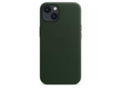 Leren hoesje met MagSafe voor iPhone 13 - Sequoia-groen