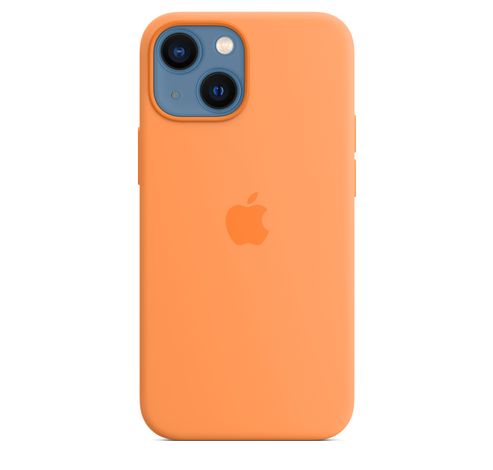 Coque en silicone avec MagSafe pour iPhone 13 mini - Orangé  Apple