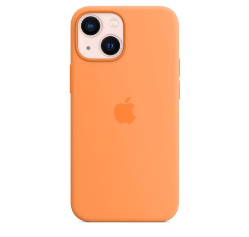 Coque en silicone avec MagSafe pour iPhone 13 mini - Orangé  Apple