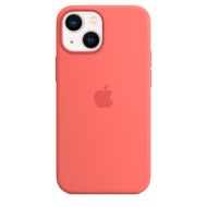 Coque en silicone avec MagSafe pour iPhone 13 mini - Pomelo rose 