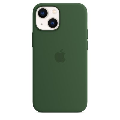 Coque en silicone avec MagSafe pour iPhone 13 mini - Trèfle Apple