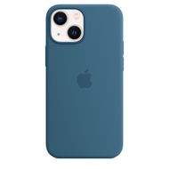 Coque en silicone avec MagSafe pour iPhone 13 mini - Bleu clair 