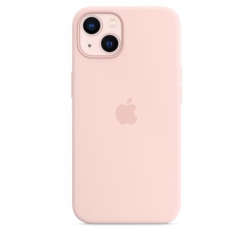 Coque en silicone avec MagSafe pour iPhone 13 - Rose craie  Apple