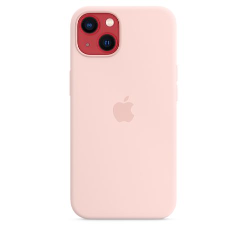 Coque en silicone avec MagSafe pour iPhone 13 - Rose craie  Apple