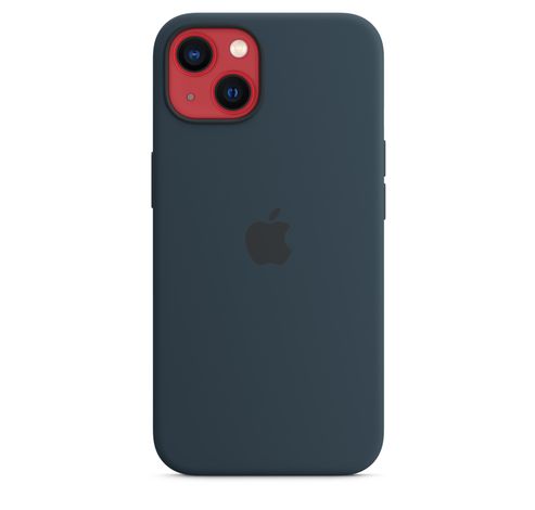 Siliconenhoesje met MagSafe voor iPhone 13 - Abyss-blauw  Apple