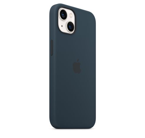 Siliconenhoesje met MagSafe voor iPhone 13 - Abyss-blauw  Apple