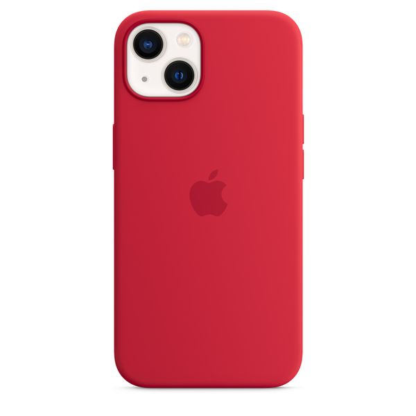 Siliconenhoesje met MagSafe voor iPhone 13 - (PRODUCT)RED 