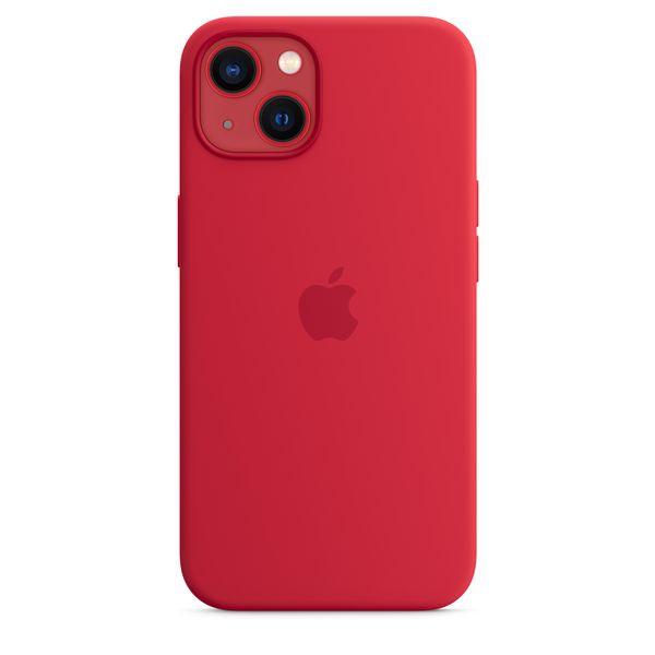 Siliconenhoesje met MagSafe voor iPhone 13 - (PRODUCT)RED 