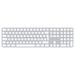 Apple Magic Keyboard met Touch ID en numeriek toetsenblok voor Mac-modellen met Apple Silicon