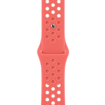 45mm Magic Ember/Crimson Bliss Nike Sport Band - Regular Apple