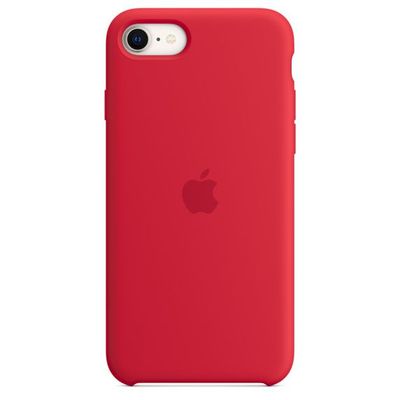 Coque en silicone pour iPhone SE (PRODUCT)RED Apple