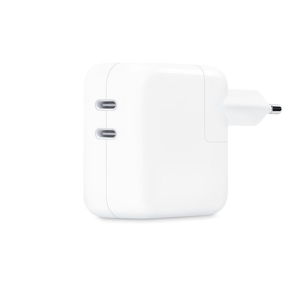 Apple Stroomadapter MM Dual USB-C-lichtnetadapter 35W