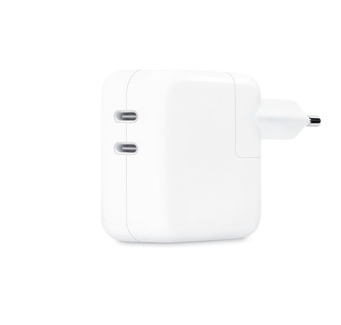 Dual USB-C-lichtnetadapter 35W  Apple