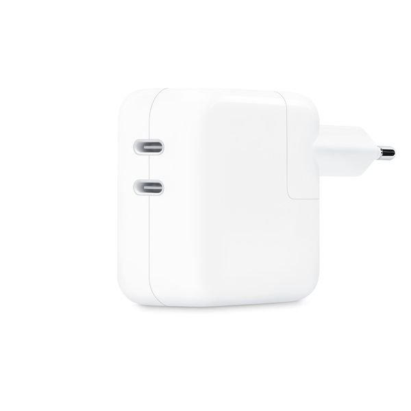 Dual USB-C-lichtnetadapter 35W 