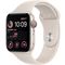 Apple Watch SE GPS 40mm Starlight Aluminium Case met Starlight Sport Band Regular 