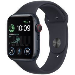 Apple Apple Watch SE GPS 40mm Midnight Aluminium Case met Midnight Sport Band Regular 