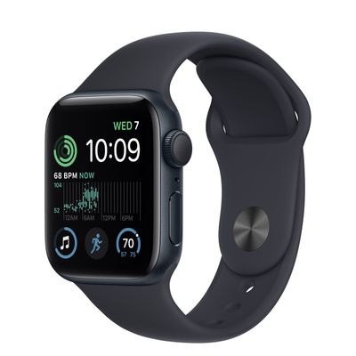 Apple Watch SE GPS 40mm Midnight Aluminium Case met Midnight Sport Band Regular  Apple