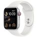 Apple Apple Watch SE GPS 40mm Silver Aluminium Case met White Sport Band Regular