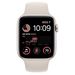 Apple Watch SE GPS 44mm Starlight Aluminium Case met Starlight Sport Band Regular 