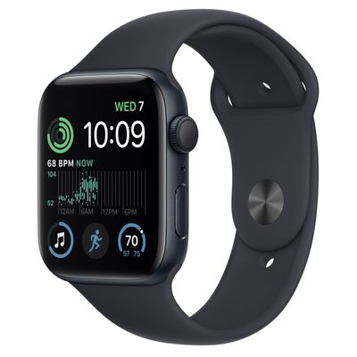 Apple Watch SE GPS 44mm Midnight Aluminium Case met Midnight Sport Band Regular  Apple