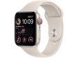 Apple Watch SE GPS + Cellular 40mm Starlight Aluminium Case met Starlight Sport Band Regular