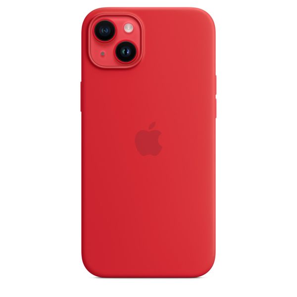 Siliconenhoesje met MagSafe voor iPhone 14 Plus (PRODUCT)RED 