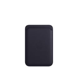 Porte-cartes en cuir pour iPhone avec encre MagSafe Apple