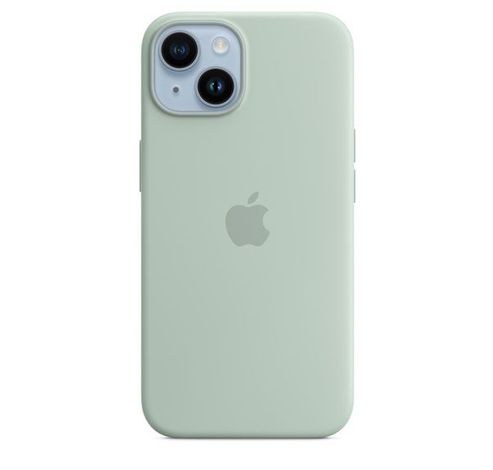 Coque en silicone pour iPhone 14 avec MagSafe Succulent  Apple