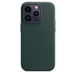 Apple Leren hoesje met MagSafe voor iPhone 14 Pro Forest Green