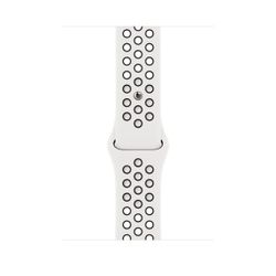 Apple Sportbandje van Nike Summit White/zwart (45 mm)