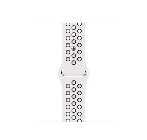 Sportbandje van Nike Summit White/zwart (41 mm)  Apple