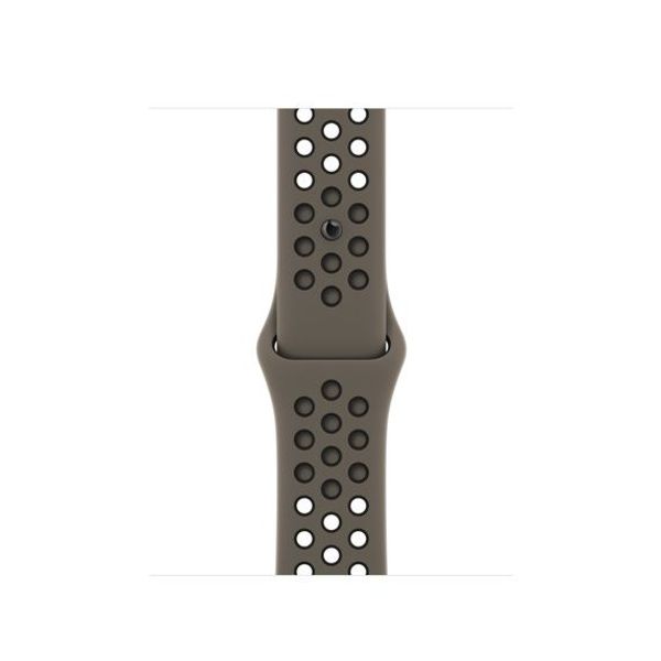 Sportbandje van Nike Olive Grey/zwart (41 mm) 