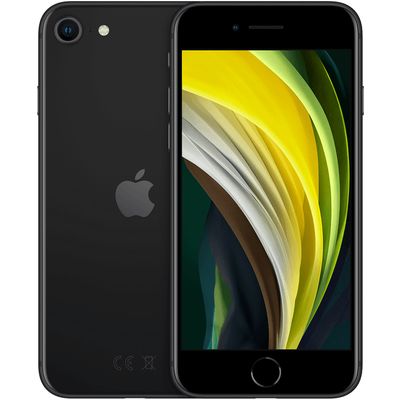 Refurbished iPhone SE (2020) 128GB Black C Grade 