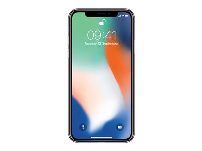 Refurbished iPhone X 256GB Silver C Grade
