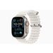 Apple Watch Ultra 2 GPS + Cellular, 49mm Titanium Case with White Ocean Band 