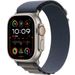 Apple Watch Ultra 2 GPS + Cellular, 49mm Titanium Case with Blue Alpine Loop - Small 