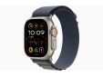 Apple Watch Ultra 2 GPS + Cellular, 49mm Titanium Case with Blue Alpine Loop - Small