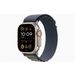 Apple Watch Ultra 2 GPS + Cellular, 49mm Titanium Case with Blue Alpine Loop - Large 