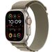 Apple Apple Watch Ultra 2 GPS + Cellular, 49mm Titanium Case with Olive Alpine Loop - Small