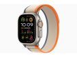 Apple Watch Ultra 2 GPS + Cellular, 49mm Titanium Case with Orange/Beige Trail Loop - M/L