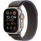 Apple Watch Ultra 2 GPS + Cellular, 49mm Titanium Case with Blue/Black Trail Loop - M/L 