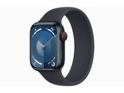 Apple Watch Series 9 GPS + Cellular 41mm Midnight Aluminium Case with Midnight Sport Loop