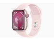 Apple Watch Series 9 GPS + Cellular 41mm Pink Aluminium Case with Light Pink Sport Band - S/M