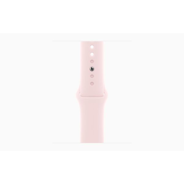 Apple Apple Watch Series 9 GPS + Cellular 41mm Pink Aluminium Case with Light Pink Sport Band - M/L